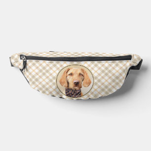 Hongaarse Draadharige Vizsla Schilderij Mooie Hond Heuptasje