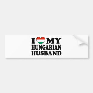 Hongaarse echtgenoot bumpersticker