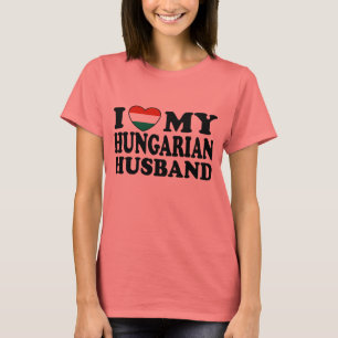 Hongaarse echtgenoot t-shirt
