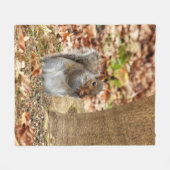 Hongaarse eekhoorn fleece deken (Voorkant (Horizontaal))