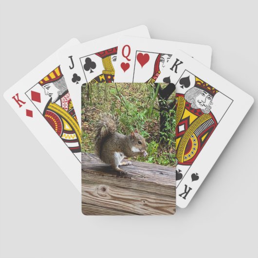 Hongaarse eekhoorn pokerkaarten (Achterkant)