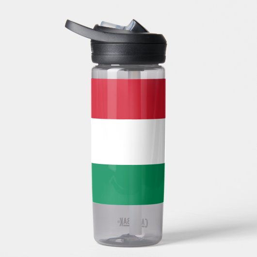 Hongaarse fles, patriottische Hongaarse vlag Waterfles (Rechts)