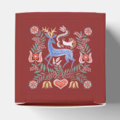 Hongaarse Folk Art Deer Bedankdoosjes (Bovenkant)