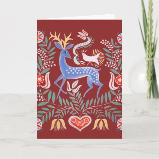 Hongaarse Folk Art Kaart (Voorkant)