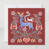 Hongaarse Folk Art Kaart (Voorkant)