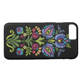 Hongaarse Folk Design Lavender Floral Case-Mate iPhone Case (Achterkant (Horizontaal))