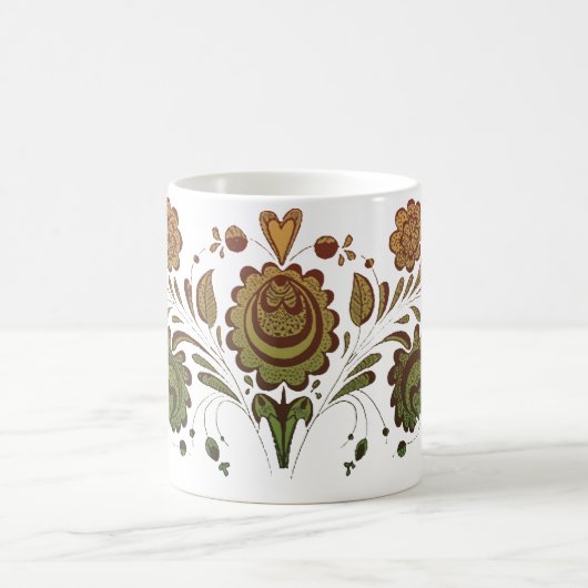 -Hongaarse Folkart Koffiemok (Center)