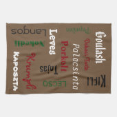 Hongaarse Foods Brown Theedoek (Horizontaal)