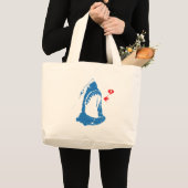 Hongaarse haai grote tote bag (Voorkant (product))
