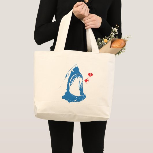 Hongaarse haai grote tote bag (Voorkant (product))