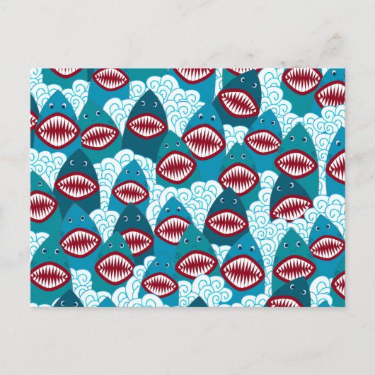 Hongaarse haaien briefkaart (Voorkant)