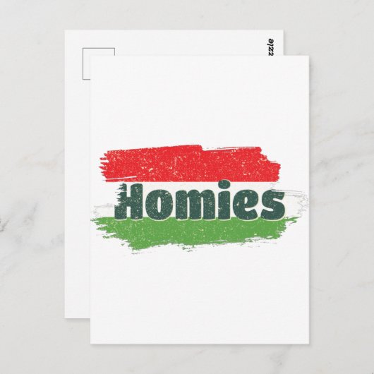 Hongaarse homo's briefkaart (Voorkant / Achterkant)