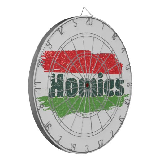 Hongaarse homo's dartbord (Voorkant Links)