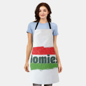 Hongaarse homo's schort (Gedragen)