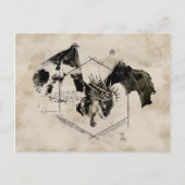 Hongaarse Horntail Dragon Briefkaart (Voorkant)