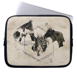 Hongaarse Horntail Dragon Laptop Sleeve
