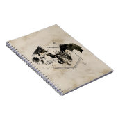 Hongaarse Horntail Dragon Notitieboek (Rechterzijde)