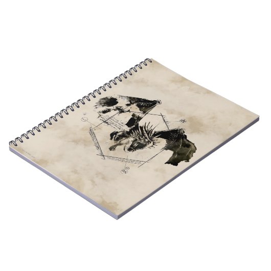 Hongaarse Horntail Dragon Notitieboek (Linkerzijde)