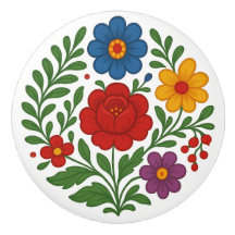 Hongaarse Kalocsa bloemrijke volkskunst keramische