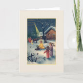  Hongaarse Karácsonyi-Kaart Feestdagen Kaart (Voorkant)