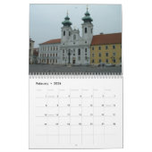 Hongaarse kerken 2016 kalender (Feb 2026)