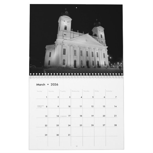 Hongaarse kerken kalender 2023 (Mar 2026)