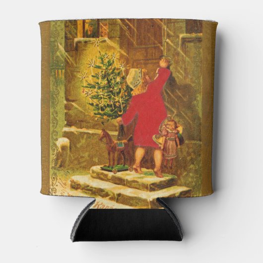 Hongaarse kerst uit 1896 blikjeskoeler (Voorkant)