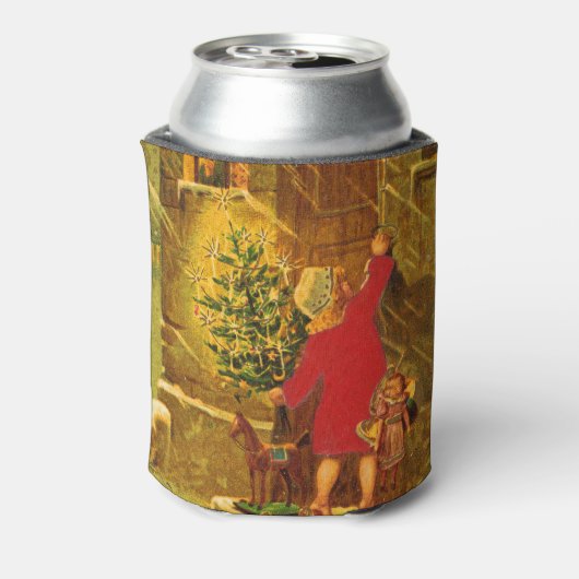 Hongaarse kerst uit 1896 blikjeskoeler (Blikje Achterkant)