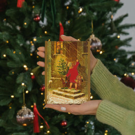 Hongaarse kerst uit 1896 feestdagen kaart