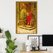 Hongaarse kerst uit 1896 poster (Thuiskantoor)