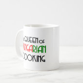 hongaarse kookkoningin koffiemok (Voorkant links)