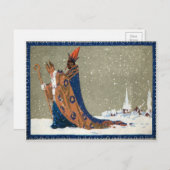 Hongaarse Krampus Briefkaart (Voorkant / Achterkant)