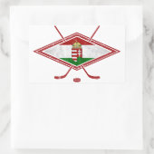 Hongaarse Magyar Hockey Logo Rechthoekige Sticker (Tas)