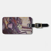 Hongaarse marktplaats, Bagagelabel Boedapest (Voorkant horizontaal)