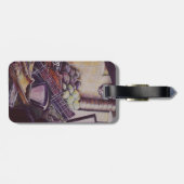 Hongaarse marktplaats, Bagagelabel Boedapest (Achterkant horizontaal)