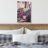 Hongaarse marktplaats, Boedapest Canvas Afdruk (Insitu (Slaapkamer))