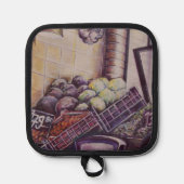 Hongaarse marktplaats, Boedapest Pannenlap (Voorkant)