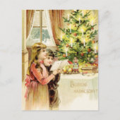 Hongaarse mas 1902 feestdagenkaart (Voorkant)