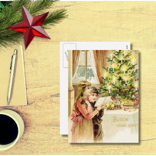 Hongaarse mas 1902 feestdagenkaart