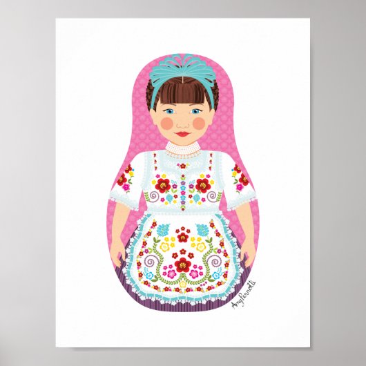 Hongaarse Matryoshka Poster (Voorkant)