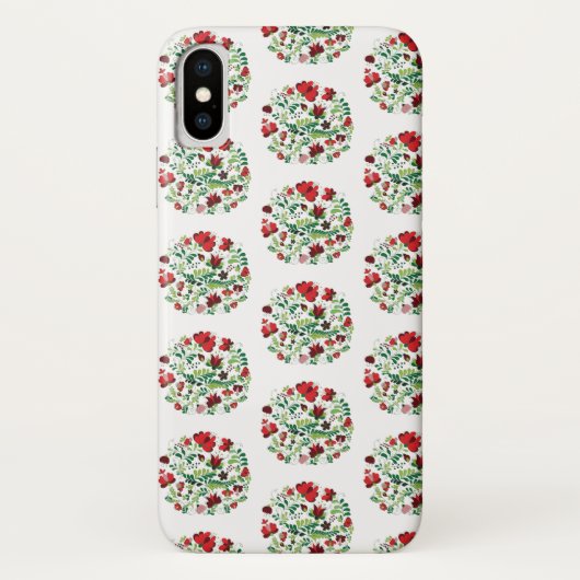 Hongaarse Matyo modern Folk Art Case-Mate iPhone Case (Achterkant)