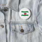 Hongaarse Mensen Vlag Knop Ronde Button 5,7 Cm (In situ)
