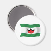 Hongaarse Mensen Vlag Magneet (Voorkant / Achterkant)