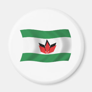 Hongaarse Mensen Vlag Magneet
