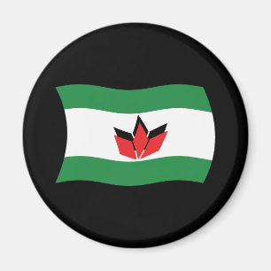 Hongaarse Mensen Vlag Magneet