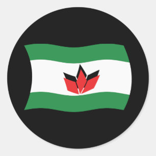 Hongaarse Mensen Vlag Sticker