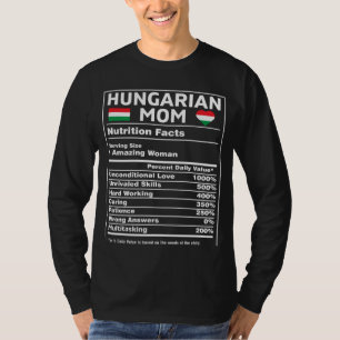 Hongaarse moeder voor vrouwen Hongarije vlag Magya T-shirt