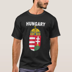 Hongaarse nationale embleke Design Hongaarse rots T-shirt