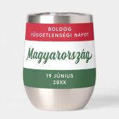 Hongaarse Onafhankelijkheidsdag Nationale Vlag (Achterkant)