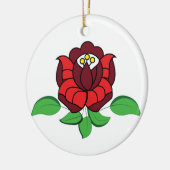 Hongaarse opflakkering keramisch ornament (Links)